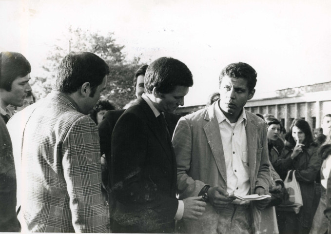 Grève générale de 1978 : lot 10 photographies ( Le quotidien du Peuple).