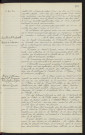 Distribution d'eau, fourniture d'eau aux casernes, convention avec l'autorité Ministérielle, rapport. Assemblée du Faubourg de Courteille, demande de subvention. Hospice d'Alençon, legs de Mlle Marguerite , Marie Joséphine LEFEVRE : Avis du conseil