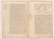 Acte de mariage de ALIX Maurice Alphonse Alfred et BONENFANT Madeleine Charlotte Désirée (25 Novembre 1907), TRIQUANT Gaston Louis Albert et ESNAULT Lucile Augustine (25 Novembre1907).