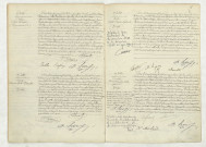 Reconnaissance de ONFRAY Alice Fernande (9 juillet 1909),acte de naissance de BEAURY Simonne Louise Henriette (11 juillet 1909),acte de naissance de FORTIN Juliette Blandine Gabrielle (11 juillet 1909),acte de naissance de CASTELIN Denise Augustine Alice enfant naturel (14 juillet 1909)