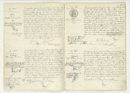 Acte de naissance de JARRY Marguerite Léontine Juliette (23 août 1913),acte de naissance de DUTRUGE Hélène Marie Clémentine (22 août 1913),acte de naissance de LOISON Renée Marie Louise (25 août 1913),acte de naissance de HOUSSIER Eugène Théodore François (25 août 1913).