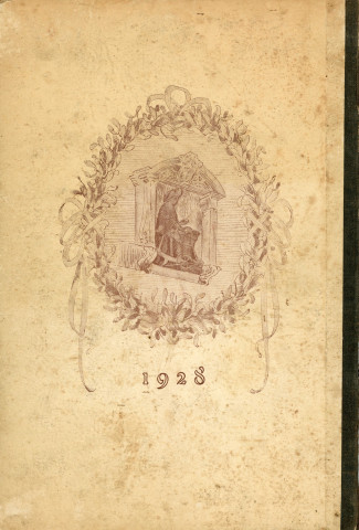 Grands Magasins du Gagne-Petit, publicité : agenda (1928) (Imprimerie Alençonnaise).