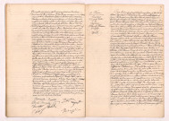 Acte de mariage de MURATORE Ferdinand Etienne Victor et BARBEY Armande Augustine (11 Février 1907), BESNEUX Auguste Victor et SUZINEAU Blanche Florence veuve GALY (11 Février 1907).