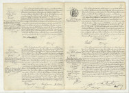 Acte de naissance de DEUMOREL Alphège Robert enfant naturel (4 juin 1906), acte de naissance de HOMMEY André Jean Marie (5 juin 1906), reconnaissance de CHAUVIN Marcelle Louise Charlotte (6 juin 1906), acte de naissance de ALARDET Marc Henri Marie (5 juin 1906).