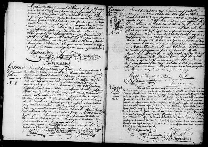Registre des actes de naissance et adoption (1839).