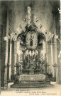 Alençon (Orne).- Fête Jeanne d'Arc, le maître Autel de l'église Notre-Dame, carte postale ancienne noir et blanc, cliché G. Martin, édition Peslier-Greslebin édition , sd, (14x9), AMA.
