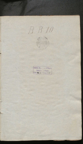 Registre des délibérations du conseil de Ville (16 novembre 1778-05 juillet 1789).