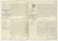 Acte de naissance de HAMELIN André Moïse Maurice (30 juin 1906), acte de naissance de LEMARIE René Marcel Raymond (5 juillet 1906), acte de naissance de DAVOUST Madeleine Alphonsine Berthe (5 juillet 1906), reconnaissance de LEFEBVRE Paul Louis (6 juillet 1906).