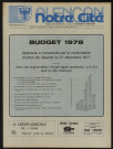 Alençon Notre Cité, journal des habitants de la Ville et des communes périphériques n°8 (janvier 1978).