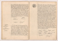 Acte de mariage de SALLARD Mary Auguste et LAURENT Marie Joséphine (27 Juillet 1907), DUVAL Magloire Emile et CORBIN Marthe Louise Pauline (27 Juillet 1907).