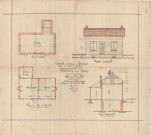 permis de construire n°6, Construction d'une maison d'habitation Sente du Moulin Alençon, (date de décision : 29/09/1928), (auteur du projet, architecte : LEGOUT (expert métreur)).