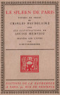 Baudelaire, le spleen de Paris, avec des illustrations de Louise Hervieu, Paris, éditions de la Banderole, [1922], Petit in-quarto broché, un des 30 numérotés sur Hollande (n°25).