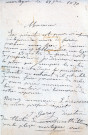 Foire de la Chandeleur (1871), demandes de boutiques sous la coupole de la Halle au Blé, sur la place d'Armes : états nominatifs, correspondance, flyers, plans, mémoires.