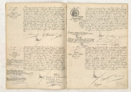 Reconnaissance de GANIVET Jean Louis André (10 juin 1916), Acte de naissance de FILOCHE Bernard Georges (11 juin 1916), Acte de naissance de DESRAMAUT COUSYN Victor Henri Albert (10 juin 1916), Reconnaissance de BIGOT Andrée Jeanne Mathilde (15 juin 1916).