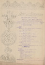 Fête nationale du quatorze juillet 1934, organisation par la commission des fêtes : correspondance, affiche,programme, flyer, devis, rapport.