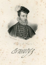 Portrait de François de FRANCE, duc d'Alençon, d'Anjou, de Touraine, de Brabant et de Château-Thierry, lithographie noir et blanc (Delpech) (sd).