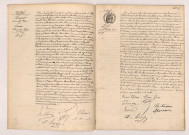 Acte de mariage de LEMARIÉ Aimable Marie et COMTE Clémentine Marie veuve BRIOIS (19 août 1908), GÉRAT Henri Louis et THÉROU Joséphine Juliette Louise (21 Août 1908).