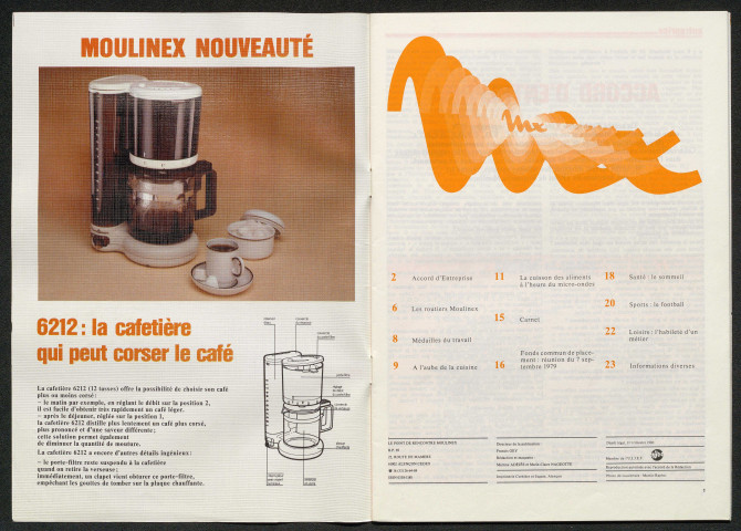 Le Point de rencontre Moulinex n°24 (octobre 1979)