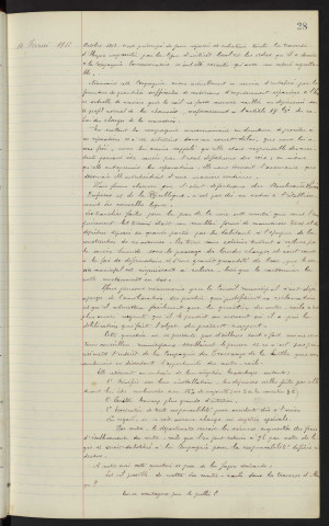 Tramways, pose de contre-rails, communications