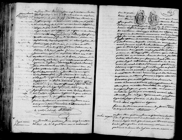 Acte de naissance de GENU Charles Léonard (19 septembre 1795),acte de naissance de BEYEL Marie Françoise enfant naturel (16 septembre 1795),acte de naissance de COCHE Auguste (20 septembre 1795).