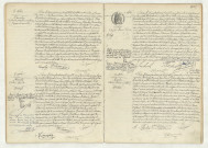 Reconnaissance de DAUPLEY Gabrielle Adolphine Albertine (8 décembre 1905),acte de naissance de FORVEILLE André Emile (8 décembre 1905),acte de naissance de SECHET Angèle Marie Louise (7 décembre 1905),acte de naissance de ROCHER André Pierre Albert (10 décembre 1905).