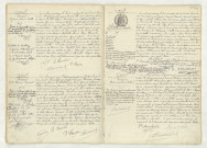 Acte de naissance de PAVARD Suzanne Jeanne Berthe (23 avril 1911),acte de naissance de PAVARD André Maurice Fernand (23 avril 1911),acte de naissance de SALOMON Marguerite Germaine Madeleine (23 avril 1911),acte de naissance de PASQUIER Moïse Norbert Gabriel (25 avril 1911).