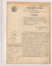 Acte de mariage de BINET Cénéri Joseph Avelin et RAMOND Augustine Philomène (09 Juin 1908), PROU Fernand Lucien Pierre et LESAGE Alice Louise Marie (09 Juin 1908).