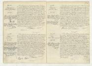 Acte de naissance de CHARBONNEAU Marie Joséphine (30 octobre 1905),acte de naissance de LEBREC Charles Julien (31 octobre 1905)acte de naissance de VALAMBRAS Jeanne Lucie Marie (29 octobre 1905),acte de naissance de DORE Thérèse Marie Augustine (1 novembre 1905).