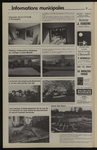 Alençon Notre Cité, journal d'information municipale et districale n°44 (octobre 1981).
