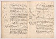 Acte de mariage de BOURDON Maurice Camille Paul et GUESNON Marthe Marie Louise (11 mai 1909), Transcription d'un jugement de divorce de MERCIER et MAUPOU (12 mai 1909).