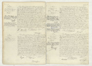 Acte de naissance de MOUCHEL DITE LEGUERRIER Marie Augustine Désirée (6 mars 1907), reconnaissance de PAYER Andrée Marie Louise (6 mars 1907), acte de naissance de BLIN Henri René Maurice (7 mars 1907), acte de naissance de TROCHERIE Léon Jules Georges (6 mars 1907).