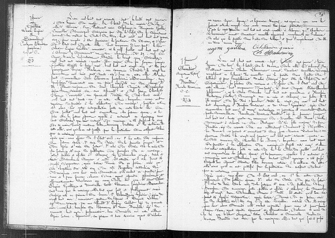 Registre des actes de mariage (1867).