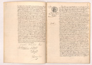 Acte de mariage de ROSEL Eugène Louis et BLANCHET Joséphine Louise veuve TROCHERIE (04 Mai 1907), DUVAL-DESTIN René Eugène Marcel et BANSARD Maria Joséphine (6 Mai 1907).