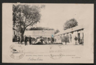Colombiers, le dépôt des évacués au Haras du Buff, 103e régiment d'infanterie, souvenir de mon cantonnement (Guerre 1914-18), carte postale ancienne noir et blanc, édit, Levebvre, (date d'utilisation : 10 septembre 1924), (14x9), acquisition 2021, AMA.