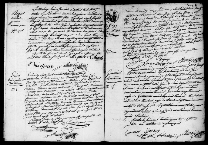 Registre des actes de naissance et adoption (1er janvier - 31 décembre 1809).