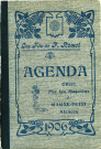 Grands Magasins du Gagne-Petit, publicité : agenda (1906).