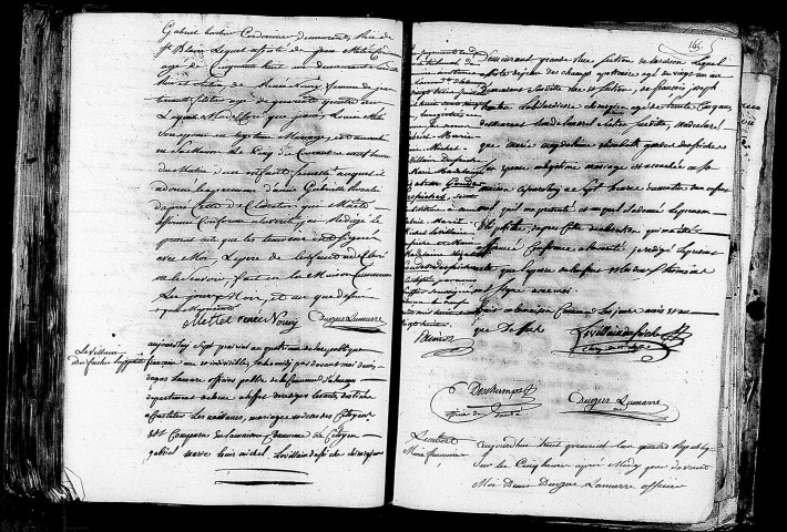 Acte de naissance de BARBIER Anne Gabrielle Rosalie (24 mai 1796),acte de naissance de LEVILLAIN DUFRICHE Hyppolite (26 mai 1796),acte de naissance de LAMBERT Marie Françoise (26 mai 1796).