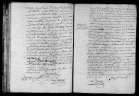 Acte de naissance de JOURNAL Marie (4 janvier 1796),acte de naissance de BOISGENOU Jean Joseph (1er janvier 1796).