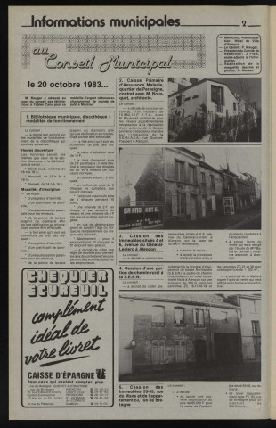 Alençon Notre Cité, journal d'information municipale et districale n°64 (décembre 1983).