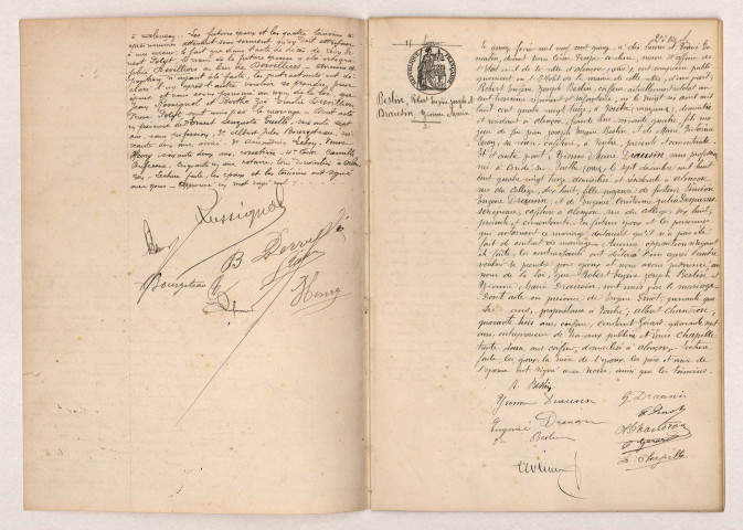 Registre des actes de mariage (1915).