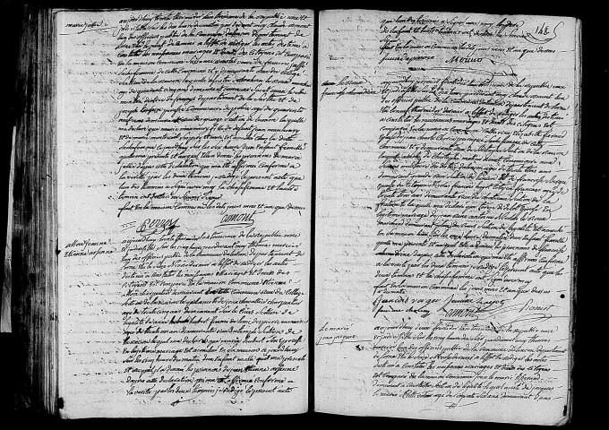 Acte de naissance de MANOURY Marie Julie enfant naturel (17 août 1795),acte de naissance de ALLOUX Jean Etienne Arsène (17 août 1795),acte de naissance de LEROUX Françoise Alexandrine (17 août 1795),acte de naissance de LEMARIE Jean Jacques (18 août 1795).
