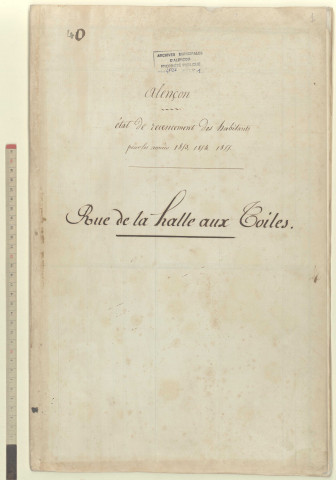 Rue de la Halle-aux-Toiles