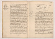 Acte de mariage de FOURMOND Pierre François et BOURILLON Berthe Blanche Marie (11 mars 1905), acte de mariage de GUILLERE Marie Eugène et PIOGER Cécile Augustine Marthe (18 mars 1905),