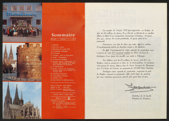 Le Point de rencontre Moulinex n°8 (mai 1976)