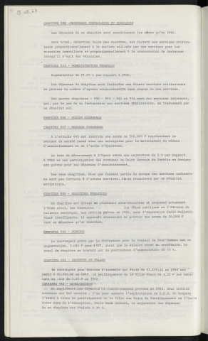 Budget primitif 1967.