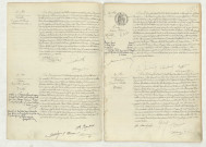 Reconnaissance de LERAITRE Marguerite Louise (27 septembre 1907),acte de naissance de BASIRE René Pierre Gaston (28 septembre 1907),acte de naissance de MELON Jacques Horace (30 septembre 1907),acte de naissance de RICORDEAU Germaine Berthe (29 septembre 1907).