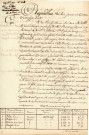 Rivière la Briante, établissement d'une voûte pour couvrir l'abreuvoir de Briante au bas de la Place d'Armes et d'un aqueduc pour conduire les eaux pluviales dans la rivière (8 mai 1838-12 janvier 1839), adjudication : devis, rapport.