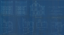 permis de construire n°1, Construction d'une maison d'habitation Rue Cazault Alençon, (date de décision : 30/05/1907), (auteur du projet, architecte : HULLERON architecte (intervention de M. Legoût, expert métreur)).