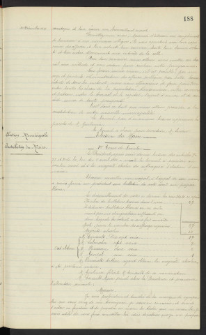 Elections municipales, installation du conseil. Elections municipales, installation du Maire