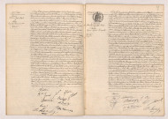 Acte de mariage de SAUVÉ Frédéric Bazile Joseph et FLOTTÉ Marthe Marie Juliette (23 août 1909), Acte de mariage de CHÉRAMY Jean Baptiste Jules Victor et PERRIER Jeanne Marie Henriette (23 août 1909).